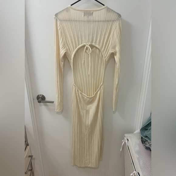 Rain Ribbed Open-Back Dress - Picture 6 of 9